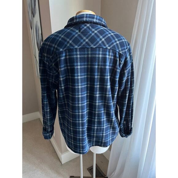 Men's Boston Traders fleece lined fleece shirt jacket size 2XL - Picture 3 of 6